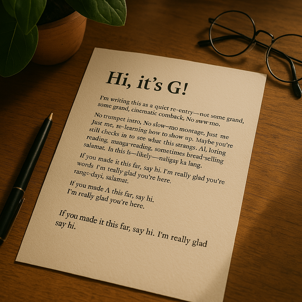 What I’m Quietly Building in 2025