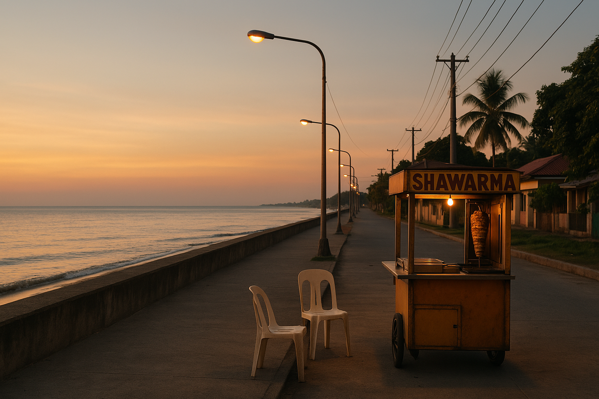 Teaching AI on No Sleep and ₱59 Shawarma