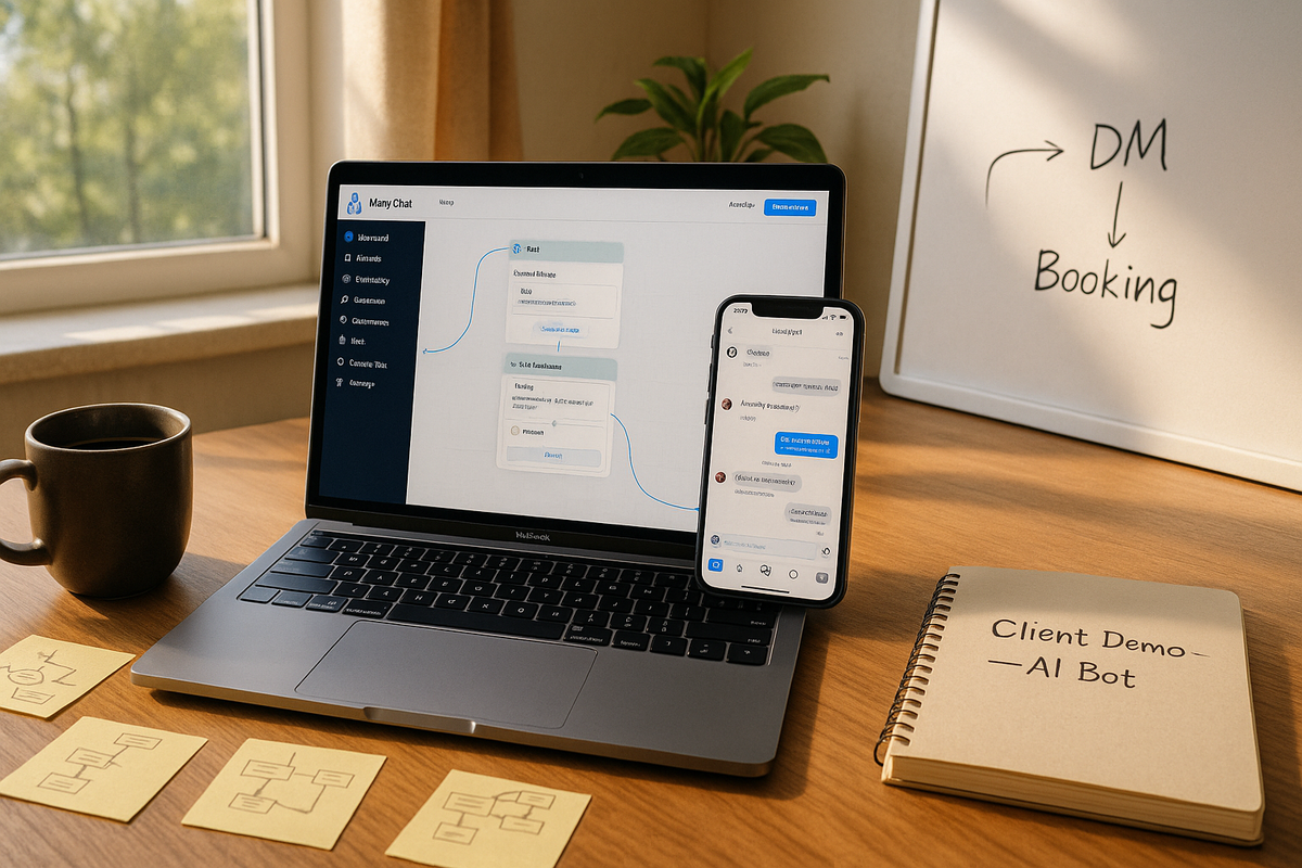 How I’m Prototyping an AI Agent Reservation System for a Filipino Private Dining Restaurant Using ManyChat + n8n