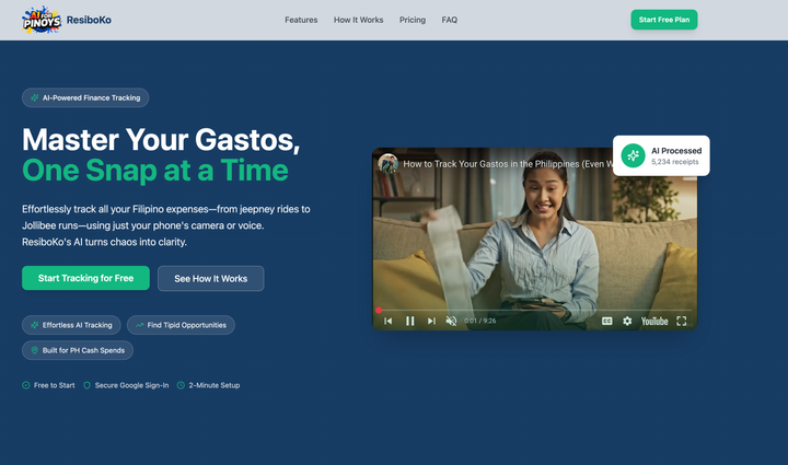 ResiboKo: Track Real-World Spending Without Spreadsheets